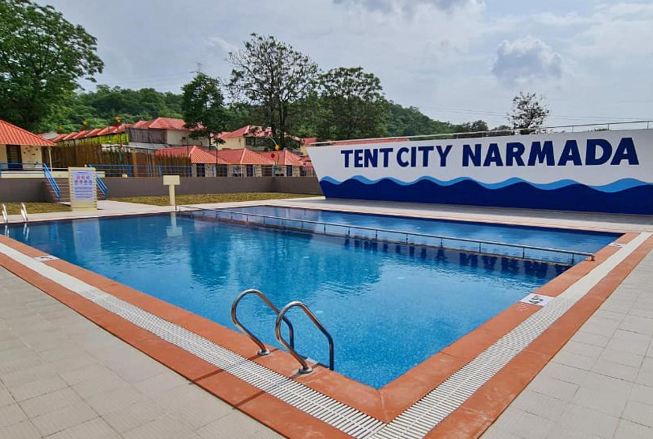 Praveg Tent City Narmada, Statue Of Unity Kevadia エクステリア 写真