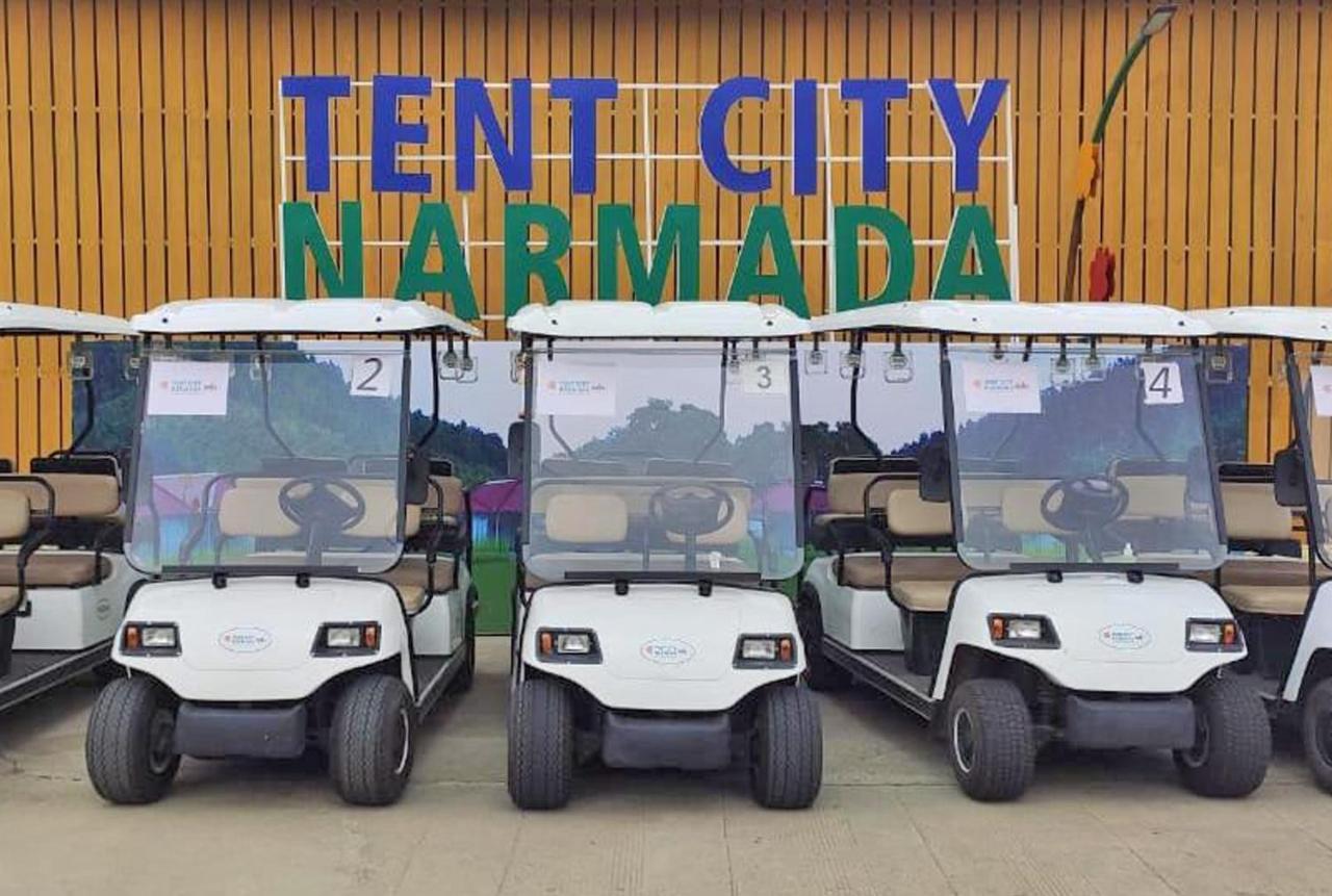 Praveg Tent City Narmada, Statue Of Unity Kevadia エクステリア 写真